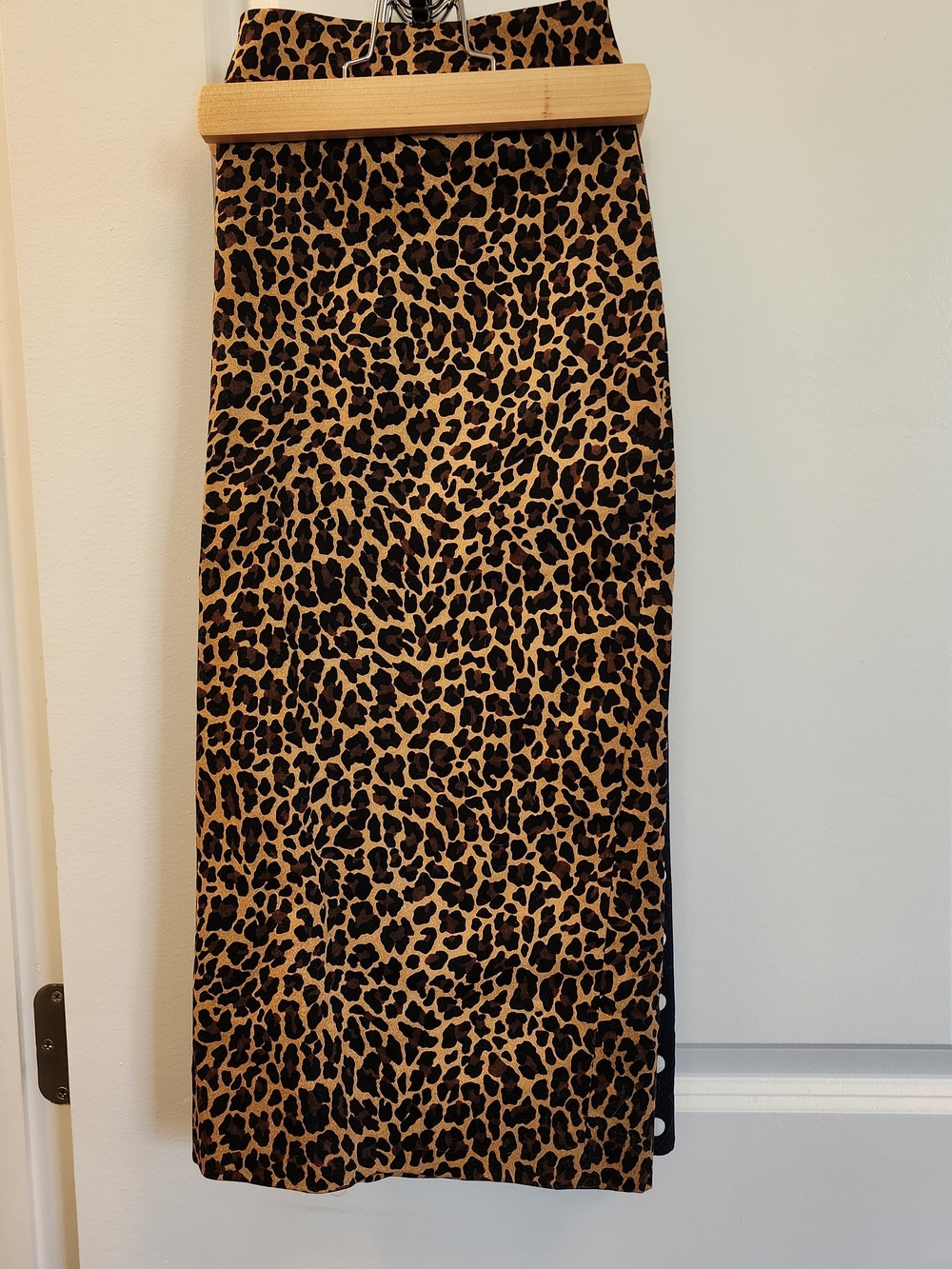 J. Crew Leopard Print Pencil Skirt in Brown and Black